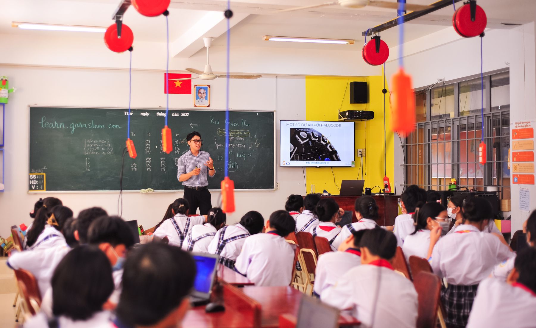 Lớp học tại trung tâm đào tạo